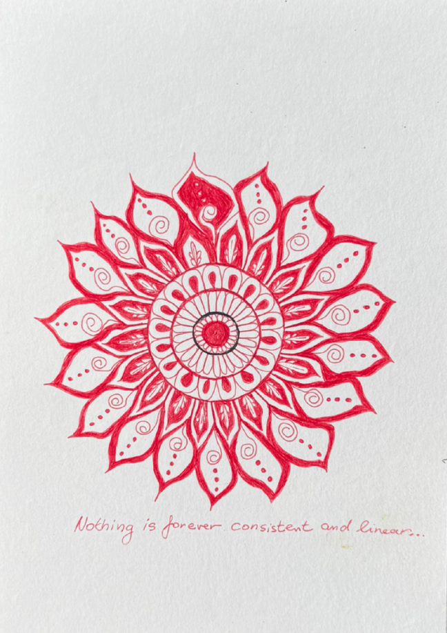 Nothing is Linear Forever Mandala